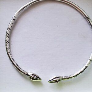 Vintage Sterling Silver West Indies bangle